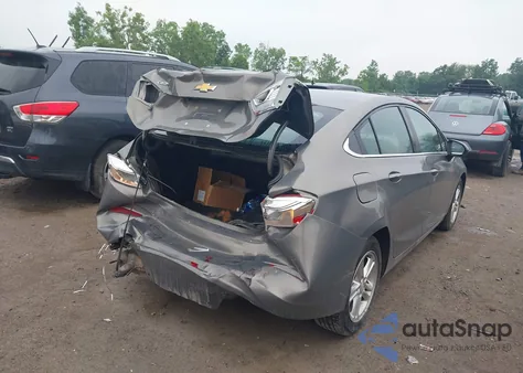 2017 Chevrolet Cruze Lt Auto из США, поврежденный, VIN 1G1BE5SM4H7234869